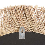 Rotan Spiegel - Natuurlijke Elegantie & Boho Stijl - 65x65 cm Decoratie Spiegel Bazar Bizar Living 