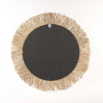 Rotan Spiegel - Natuurlijke Elegantie & Boho Stijl - 65x65 cm Decoratie Spiegel Bazar Bizar Living 
