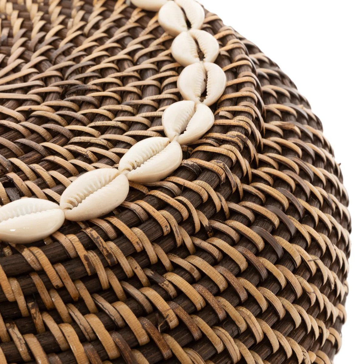 Detail kaurischelpen Rotan Keranjang M