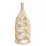 Productfoto van Zahara rotan hanglamp in maat L met gevlochten bohemian design